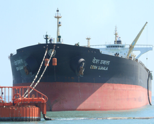 Desh Ujala, India's biggest container vessel