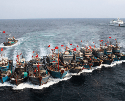 CHINA UNDER SCANNER FOR IUU FISHING OPERATIONS