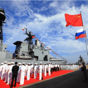 CHINA-RUSSIA NAVAL EXERCISES IN SOUTH CHINA SEA