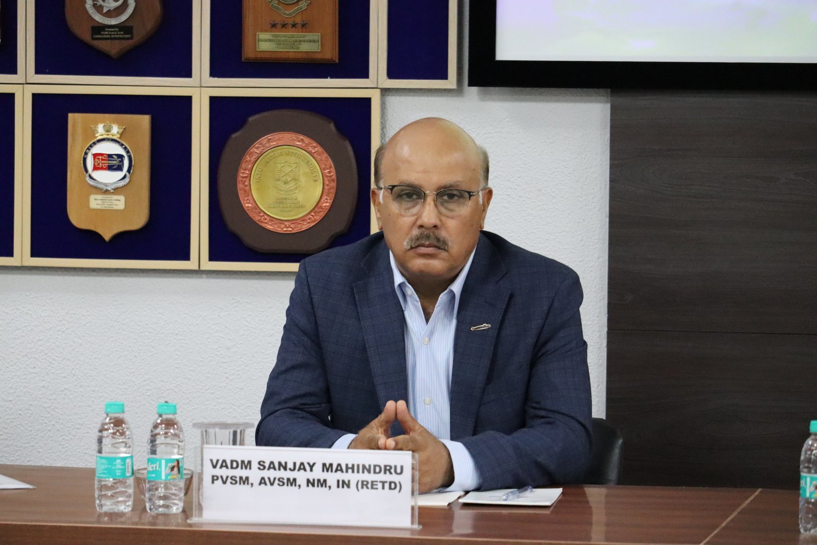 Vice Admiral Sanjay Mahindru,PVSM, AVSM, NM, In (Retd)
